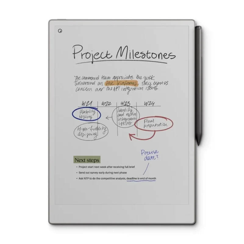 reMarkable Paper Pro with Markerplus