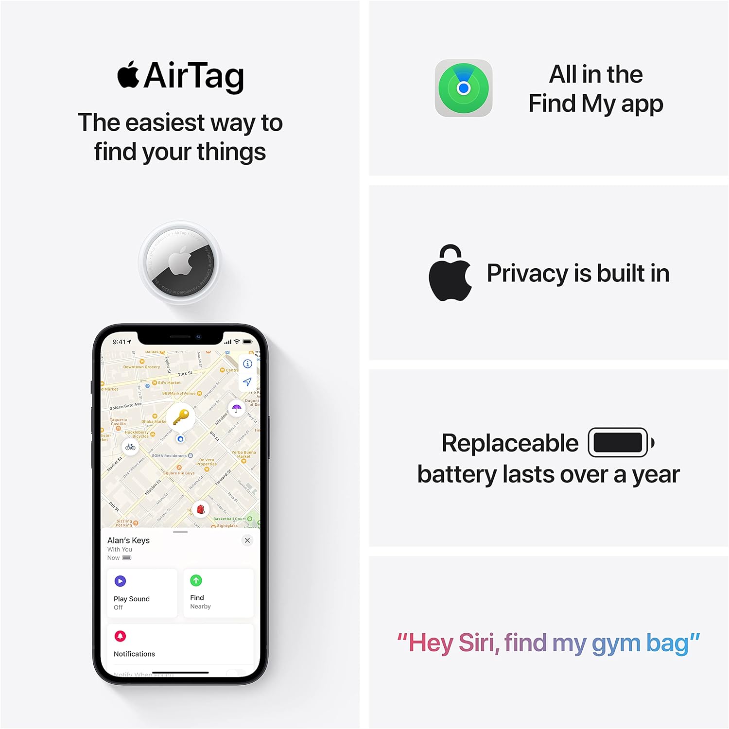 Apple Airtag - 1 Pack Apple Airtag - 1 Pack