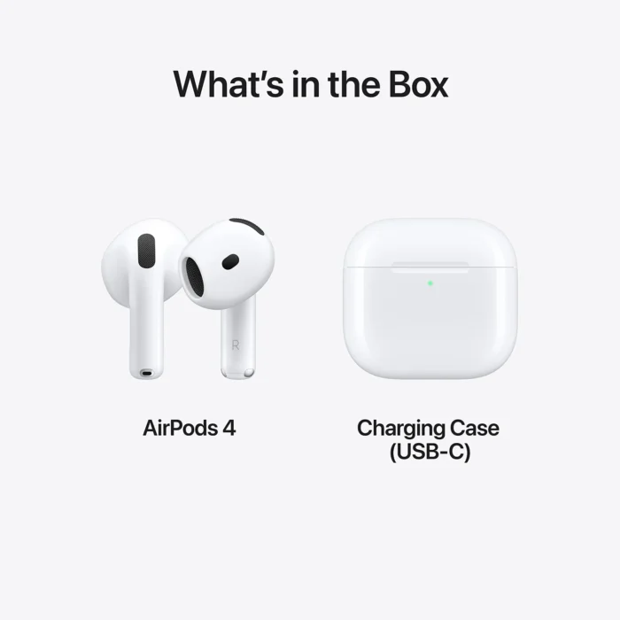 AirPods 4 (USB-C, White)