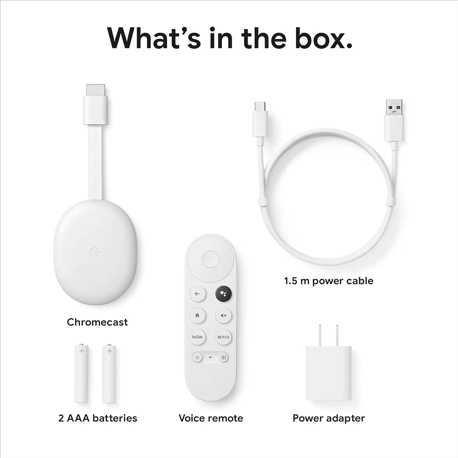 Chromecast with Google TV (HD) Chromecast with Google TV (HD)