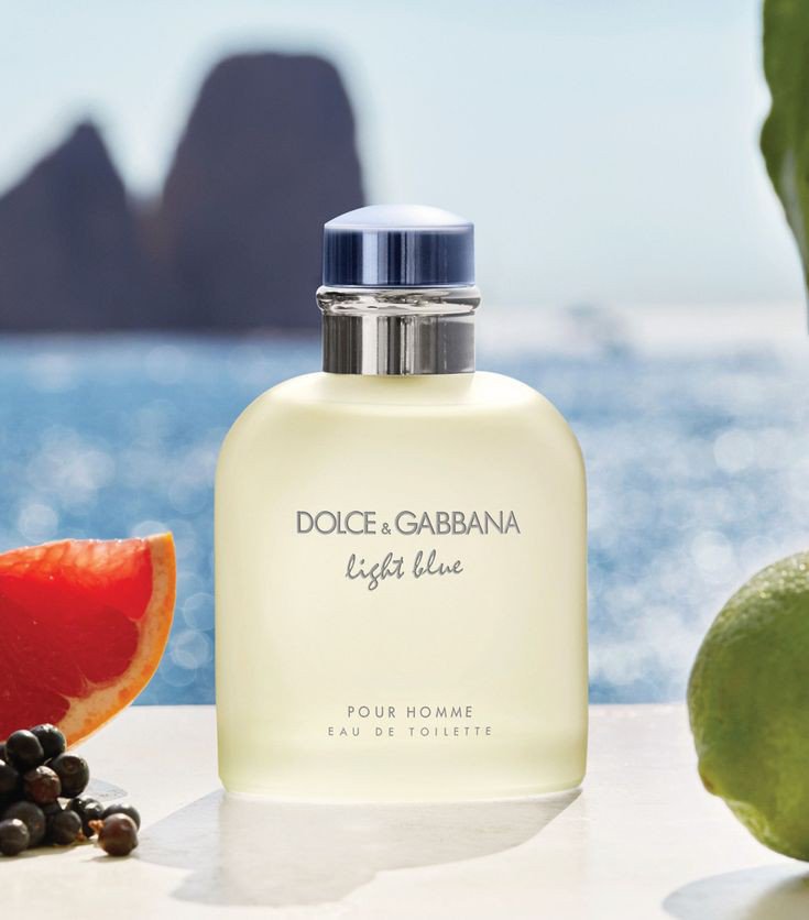 1000000689-1-1.jpg Dolce And Gabbana Light Blue Perfume Men  EDT 125ml - Image 2